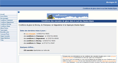 Desktop Screenshot of glace.montagne05.fr